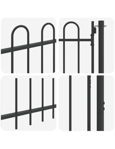 Cancello per recinzione BOXTEL 103 x 175 cm