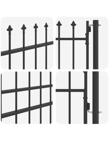 Cancello per recinzione BOXTEL 103 x 250 cm