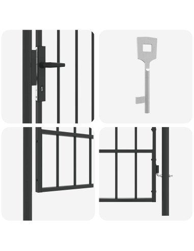 Cancello per recinzione BOXTEL 103 x 250 cm