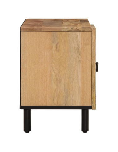 Mobile Porta TV 80x31x46 cm in Legno Massello di Mango