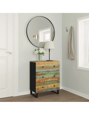 Credenza 60x33x75 in Legno Massello di Recupero
