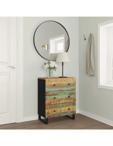 Credenza 60x33x75 in Legno Massello di Recupero