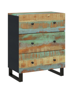 Credenza 60x33x75 in Legno Massello di Recupero 2