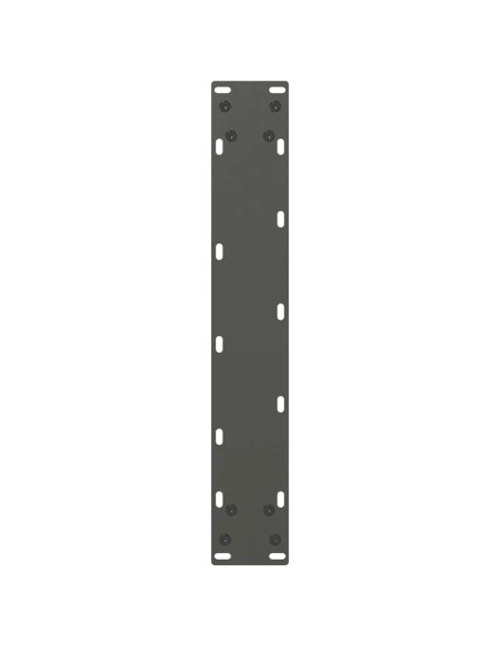 Gambe per tavolo da bar a forma di U 2 pz Antracite 50x(110-111) cm Acciaio