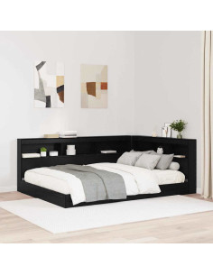 Testata contenitore Rovere Nero 140 cm Legno multistrato