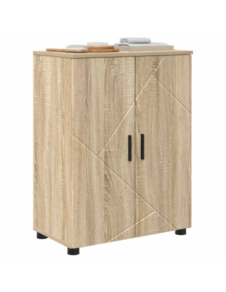 Mobile da Bagno con archiviazione Rovere Sonoma 60 x 35 x 80 cm