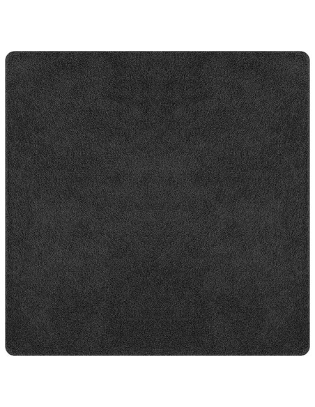 Tappeto Shaggy Antiscivolo Grigio scuro 160 x 160 cm PP