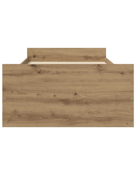 Telaio del letto con storage Rovere Artigianale 80 x 200 cm