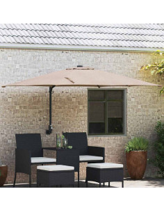 Ombrello da giardino Talpa 248,5 x 247,5 x 160 cm