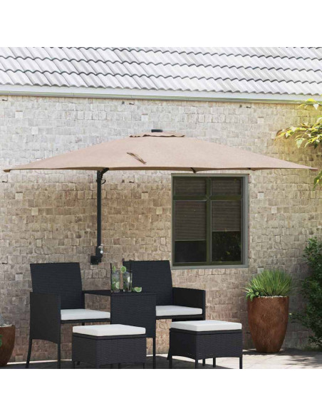 Ombrello da giardino Talpa 248,5 x 247,5 x 160 cm