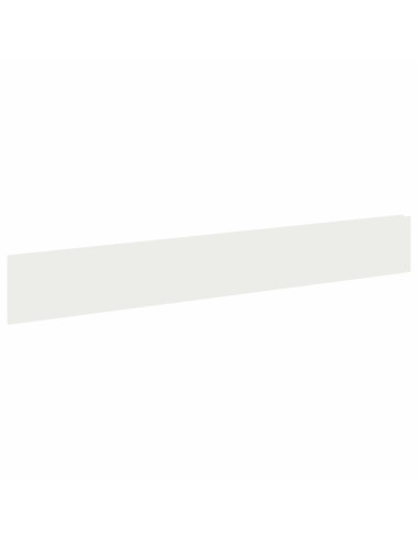 Bordura per Prato 30 pcs 100 x 15 cm Acciaio Bianco
