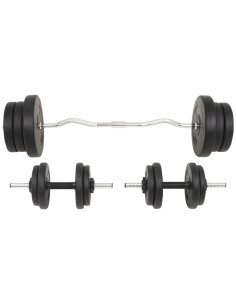 Set Bilanciere e Manubri da 60 kg
