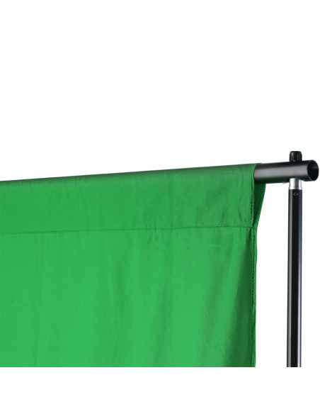 Sistema Portafondali con Fondale Verde 600 x 300 cm