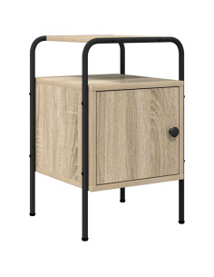 Armadio da Notte Rovere Sonoma Legno ingegnerizzato 2