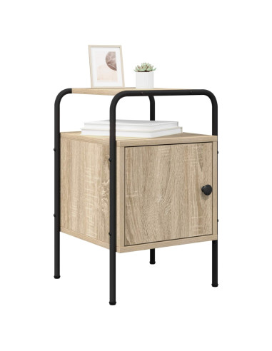 Armadio da Notte 2 pz Rovere Sonoma Legno ingegnerizzato