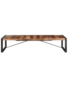 Tavolino da Salotto 180x90x40 cm in Legno Massello