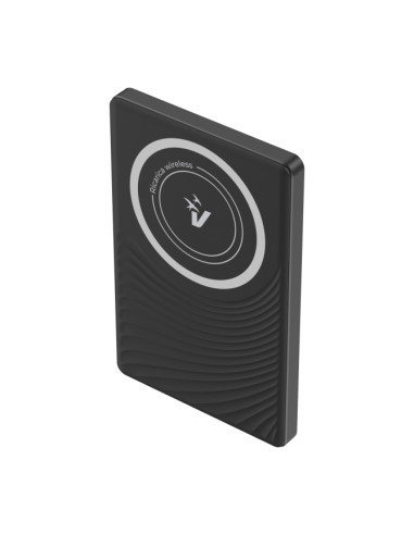 VULTECH POWERBANK MAGSAFE, SCHERMO LCD 5000 MAH TYPE C, RICARICA WIRELESS FINO 15W, PD20W, NERO