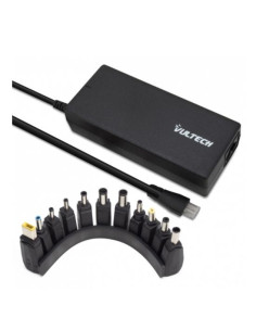 VULTECH ALIMENTATORE UNIVERSALE PER NOTEBOOK 120W REV. 2.5 AUTOSETTANTE 10 TIPS
