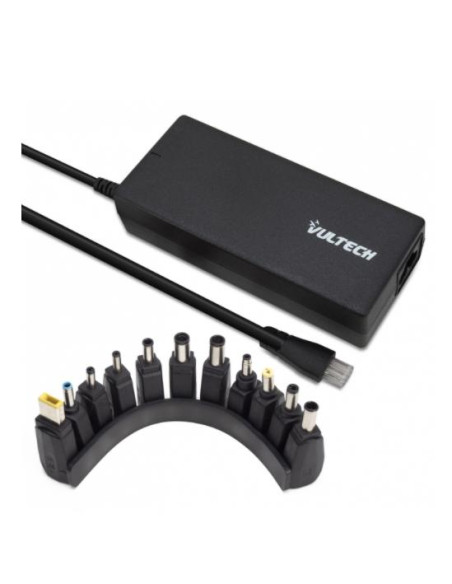 VULTECH ALIMENTATORE UNIVERSALE PER NOTEBOOK 120W REV. 2.5 AUTOSETTANTE 10 TIPS
