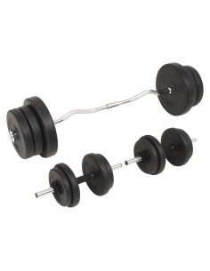 Set Bilanciere e Manubri da 60 kg 2
