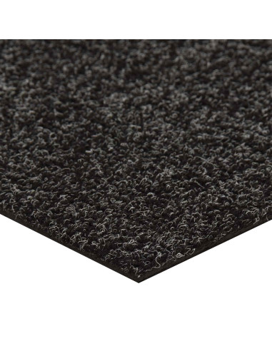 Tappeto 20 pcs Nero 50 x 50 cm Bitume