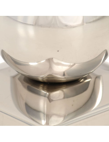 Tappi per Pali 6 pz Estremità a Globo in Acciaio Inox 101x101 mm