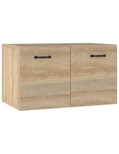 Mobile a Parete Rovere Sonoma 60x36,5x35 cm Legno Multistrato
