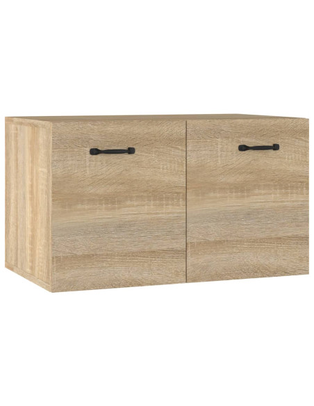 Mobile a Parete Rovere Sonoma 60x36,5x35 cm Legno Multistrato