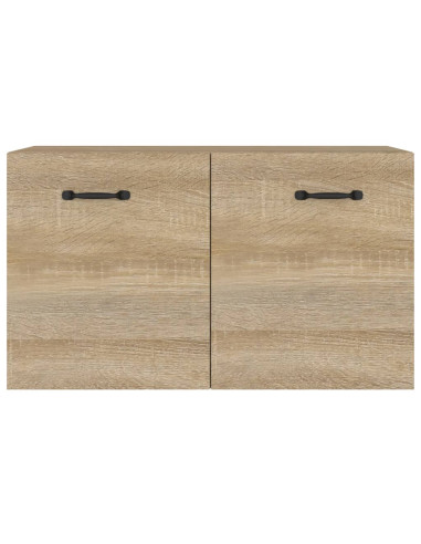 Mobile a Parete Rovere Sonoma 60x36,5x35 cm Legno Multistrato