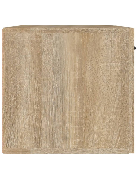 Mobile a Parete Rovere Sonoma 60x36,5x35 cm Legno Multistrato