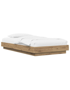 Struttura letto a pavimento Rovere Artigianale 80 x 210 cm 2