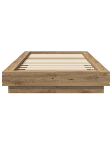 Struttura letto a pavimento Rovere Artigianale 80 x 210 cm