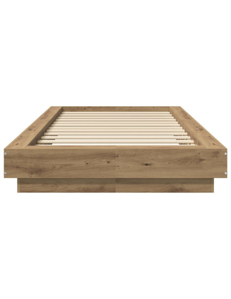 Struttura letto a pavimento Rovere Artigianale 80 x 210 cm
