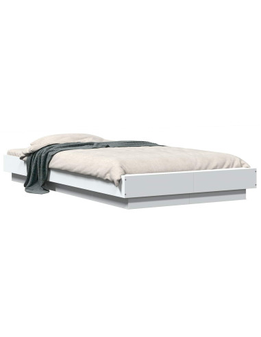 Struttura letto a pavimento Bianco 80 x 210 cm