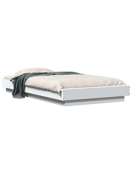 Struttura letto a pavimento Bianco 80 x 210 cm