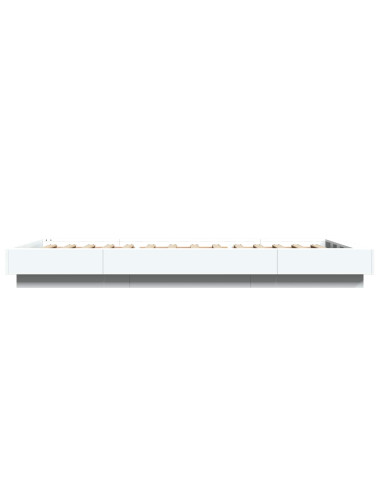 Struttura letto a pavimento Bianco 80 x 210 cm