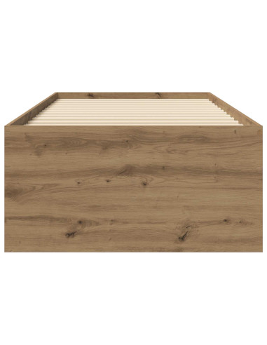 Telaio del letto con storage Rovere Artigianale 80 x 200 cm