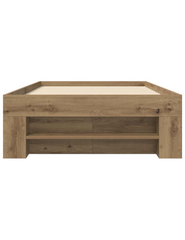 Telaio del letto con storage Rovere Artigianale 80 x 200 cm