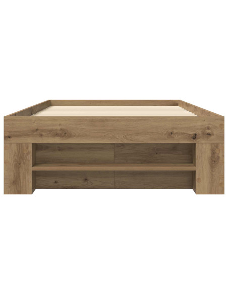 Telaio del letto con storage Rovere Artigianale 80 x 200 cm