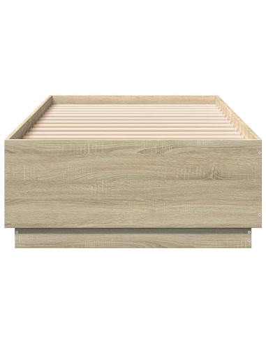 Struttura del letto Rovere Sonoma 80 x 200 cm