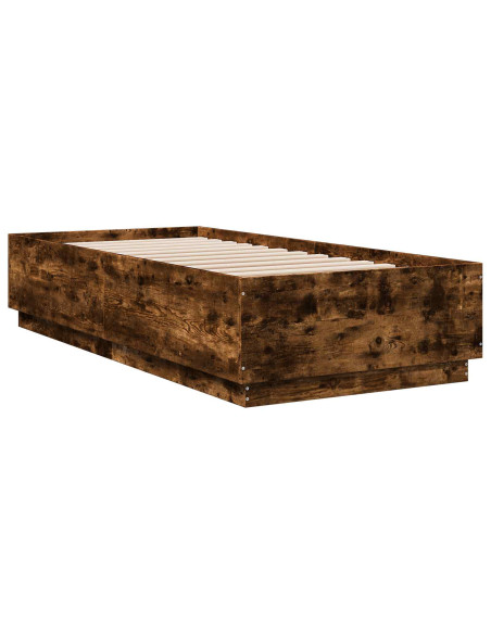 Struttura del letto Rovere Fumo 80 x 200 cm