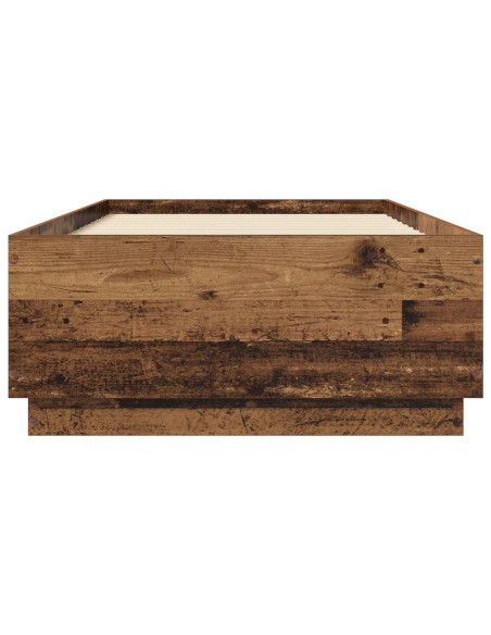 Struttura del letto Legno antico 80 x 200 cm