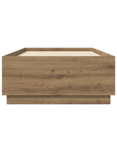 Struttura del letto Rovere Artigianale 80 x 200 cm