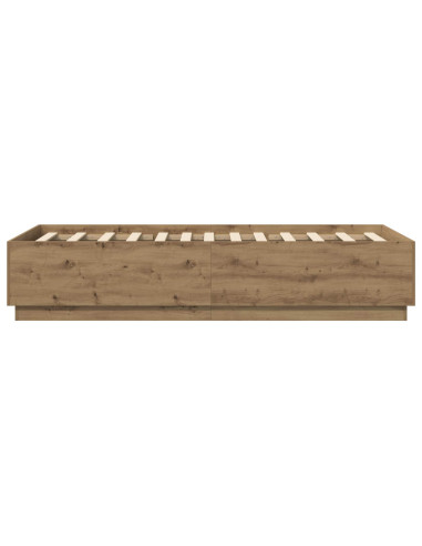 Struttura del letto Rovere Artigianale 80 x 200 cm