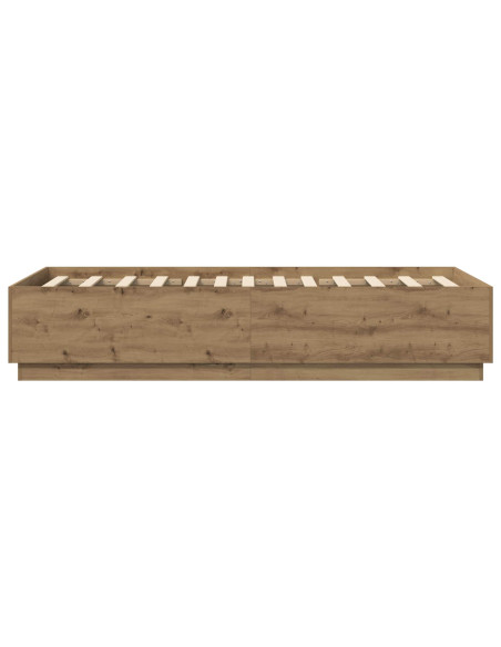 Struttura del letto Rovere Artigianale 80 x 200 cm