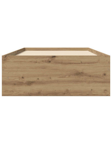 Struttura del letto Rovere Artigianale 80 x 200 cm