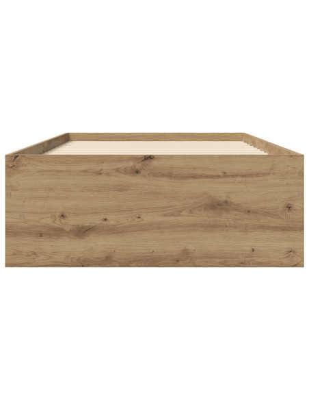 Struttura del letto Rovere Artigianale 80 x 200 cm