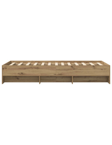 Struttura del letto Rovere Artigianale 80 x 200 cm