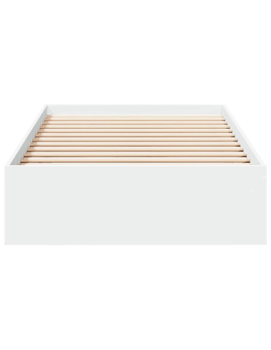 Telaio del letto con storage con cassetto Bianco 80 x 200 cm