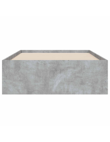 Telaio del letto con storage Sonoma grigio 80 x 200 cm